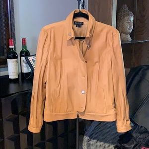 Super Soft Zenobia Leather Jacket- Made in Italy